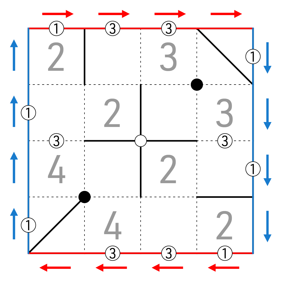 Image of an Amoeba logic puzzle.